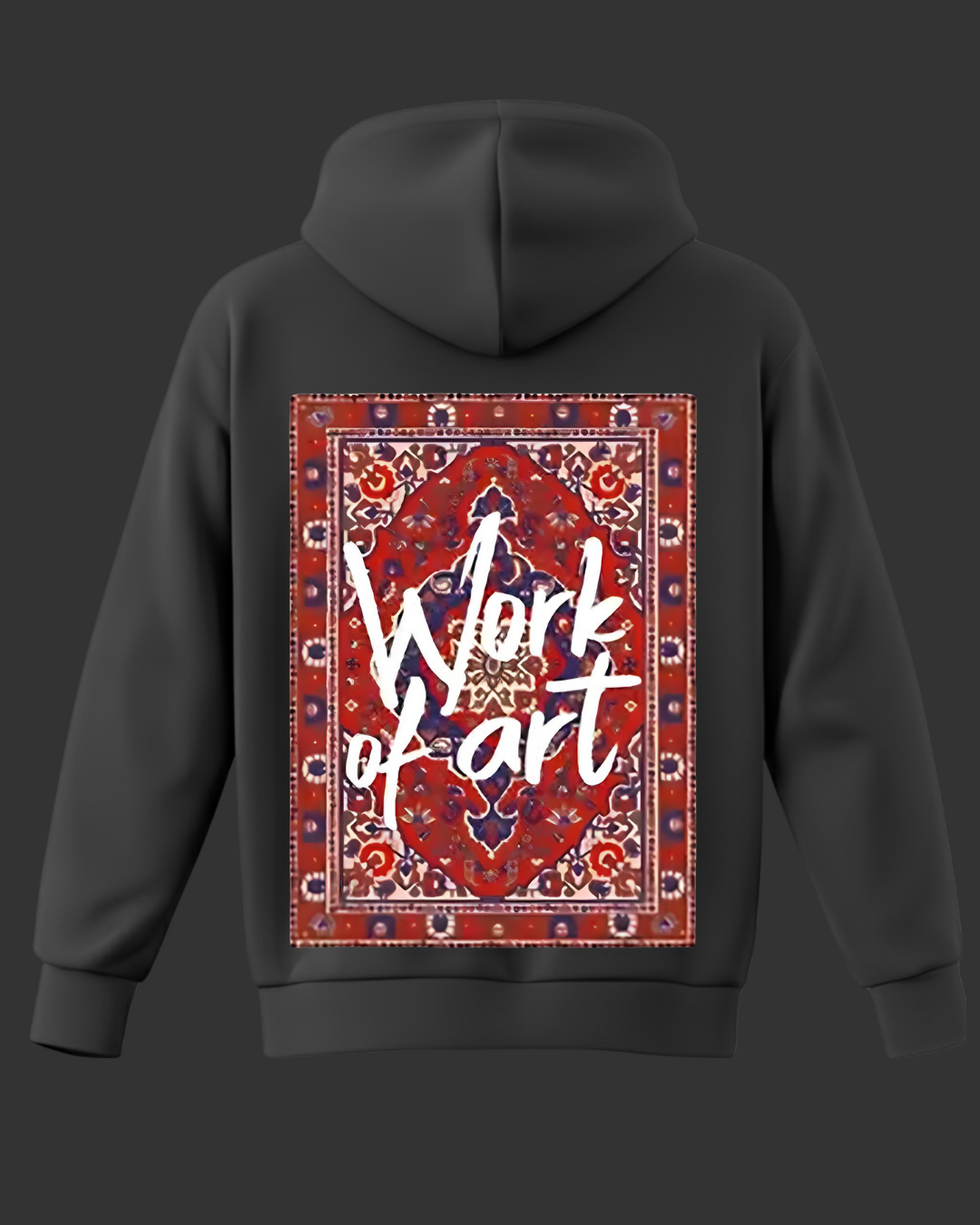 Work of Art Baskılı Sweatshirt - Görsel 6