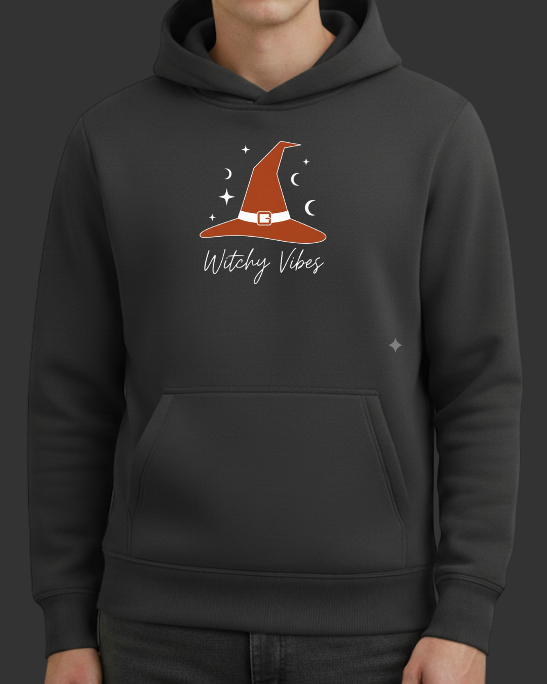 Witcy Vibes Baskılı Hallowen Sweatshirt - Görsel 11
