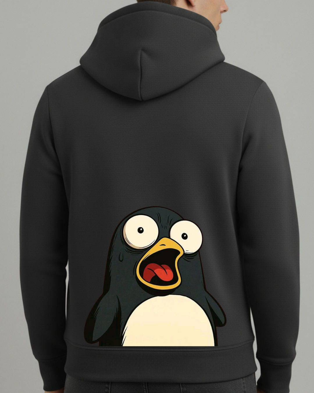 Pengüü Baskılı Sweatshirt - Görsel 9
