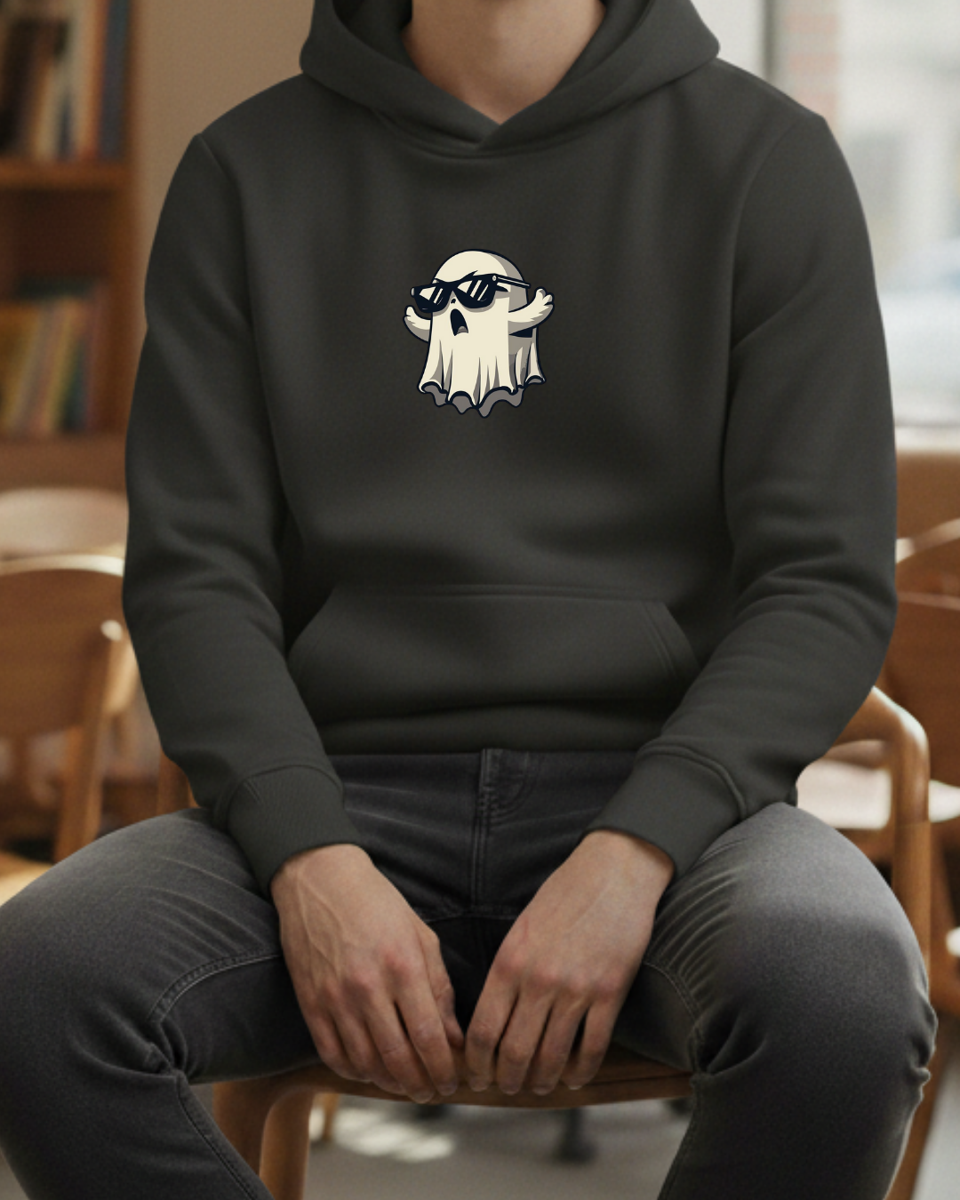 Gost Baskılı Sweatshirt - Görsel 4