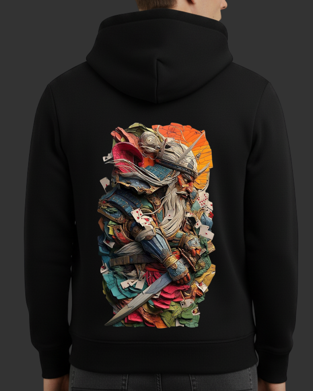 Kral Baskılı Sweatshirt - Görsel 3