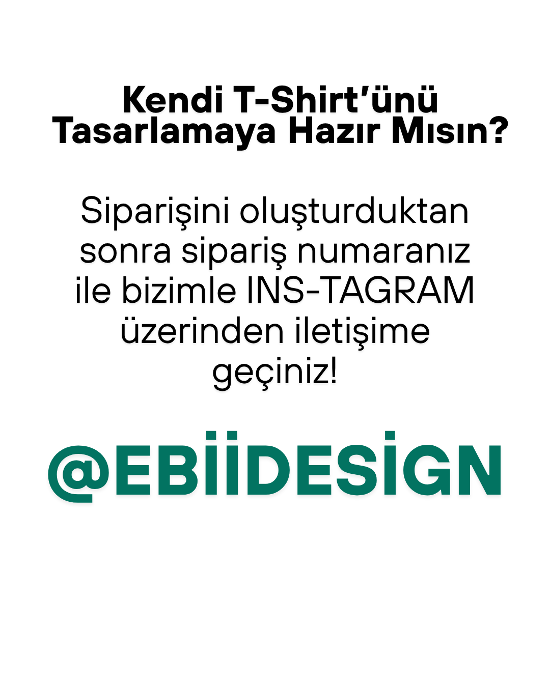 Kendi T-Shirt Tasarımını Yap - Görsel 2
