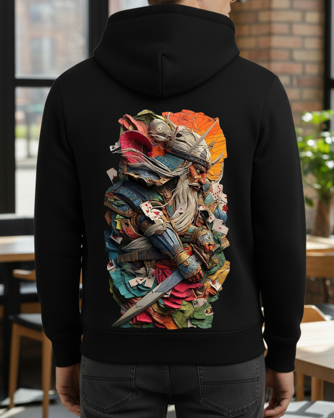 Kral Baskılı Sweatshirt - Görsel 5