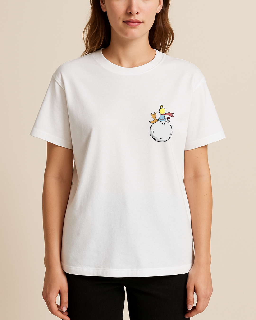 Küçük Prens Baskılı T-Shirt - Görsel 4