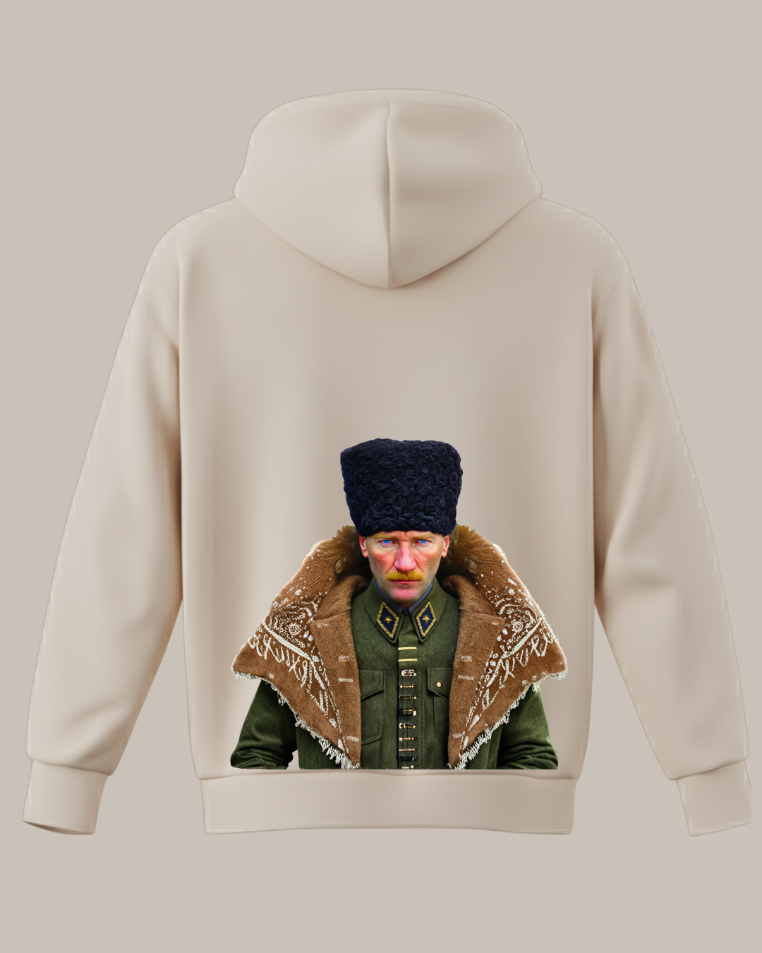 Atatürk Portreli Baskılı Sweatshirt