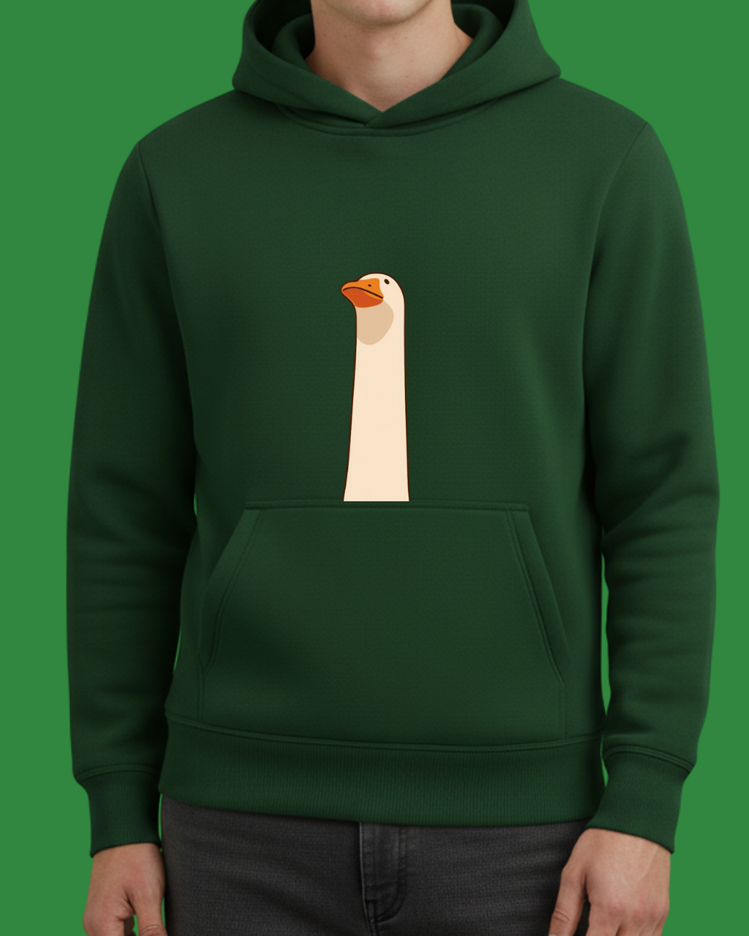 Ördek Baskılı Sweatshirt - Görsel 7