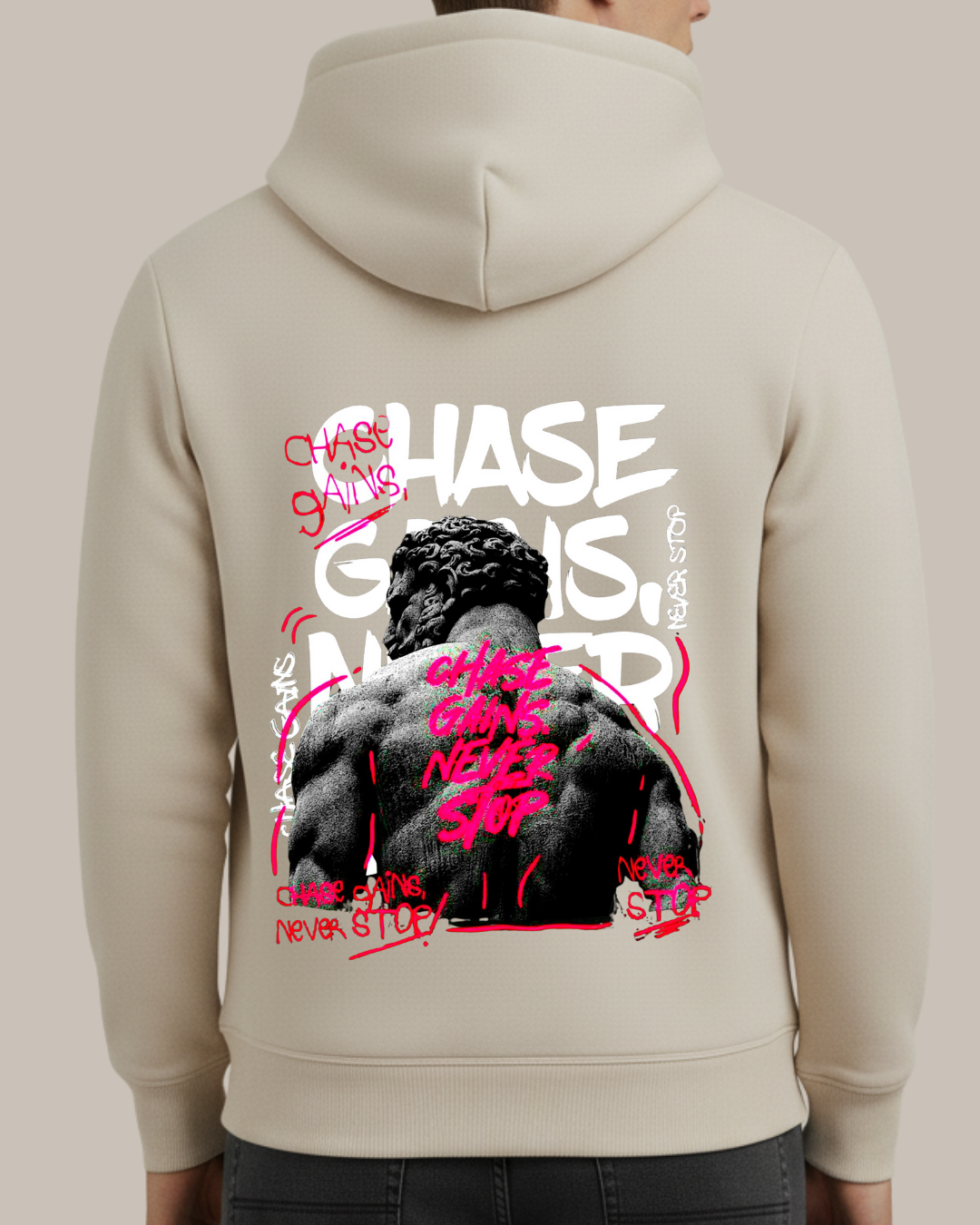 Chase Baskılı Sweatshirt - Görsel 2