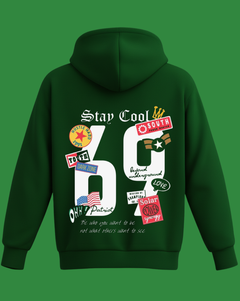 Stay Cool 69 Baskılı Sweatshirt - Görsel 21