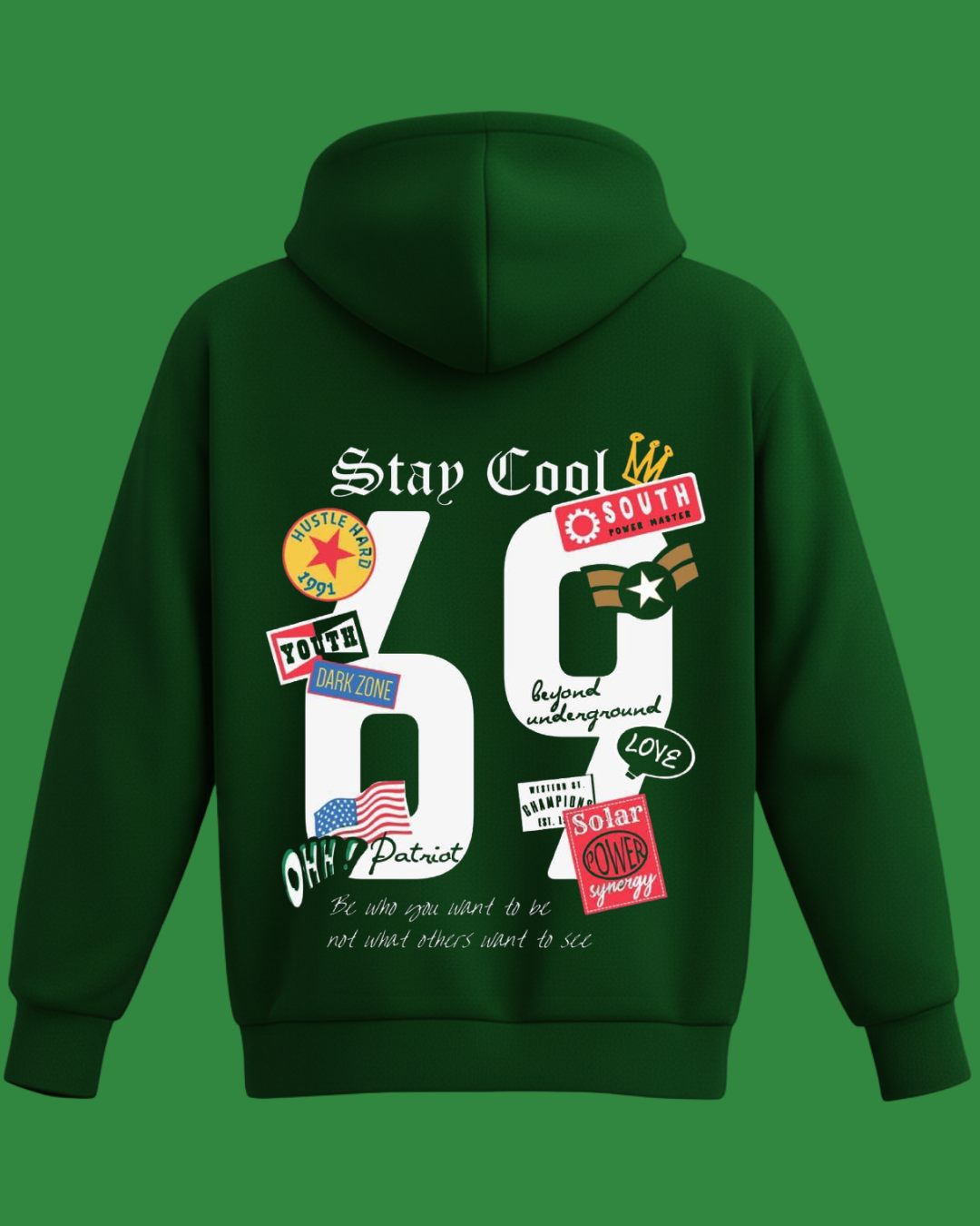 Stay Cool 69 Baskılı Sweatshirt - Görsel 21