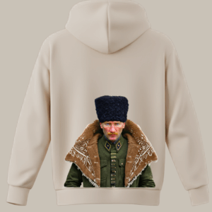 Atatürk Portreli Baskılı Sweatshirt