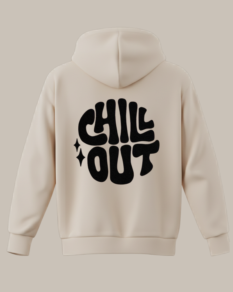 Chill Out Baskılı Sweatshirt - Görsel 3