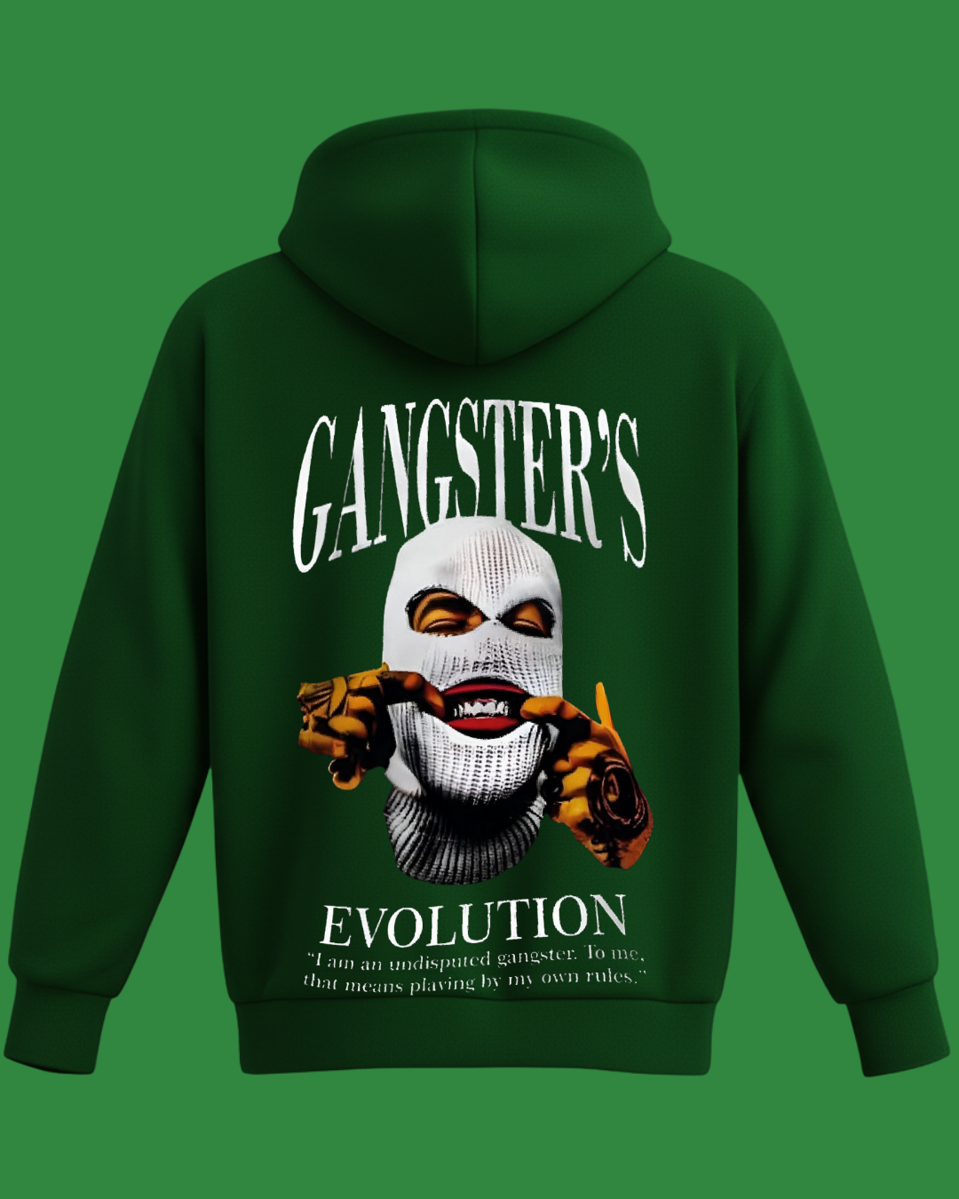 Gangster Baskılı Sweatshirt - Görsel 12
