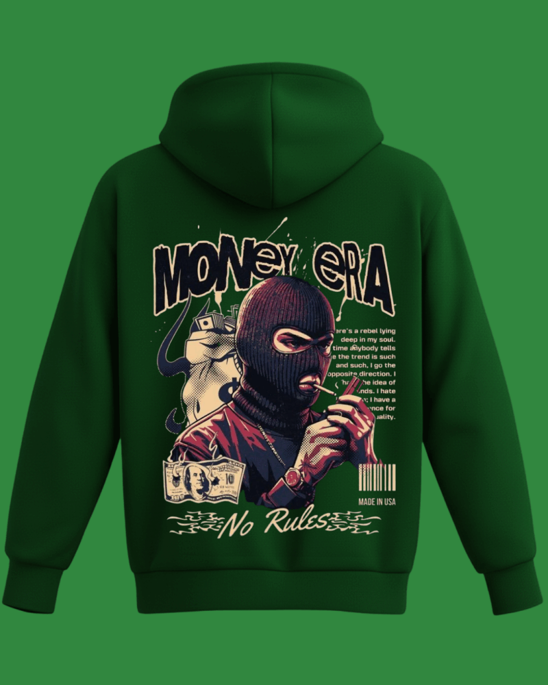 Money Era Baskılı Sweatshirt - Görsel 11