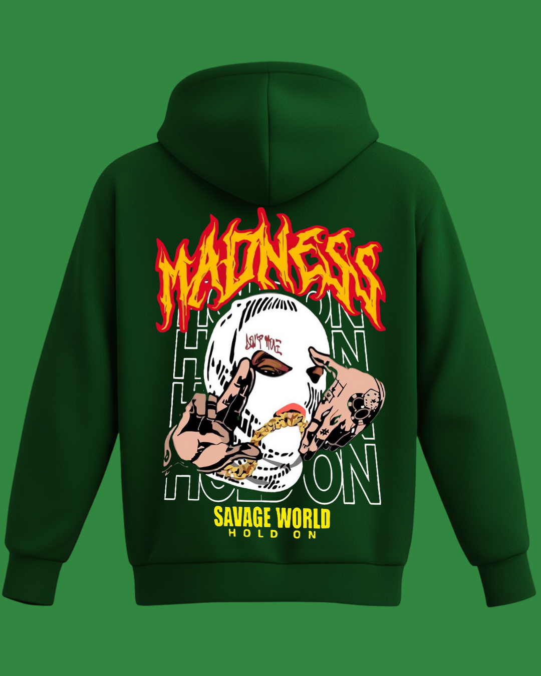 Madness Baskılı Sweatshirt - Görsel 15