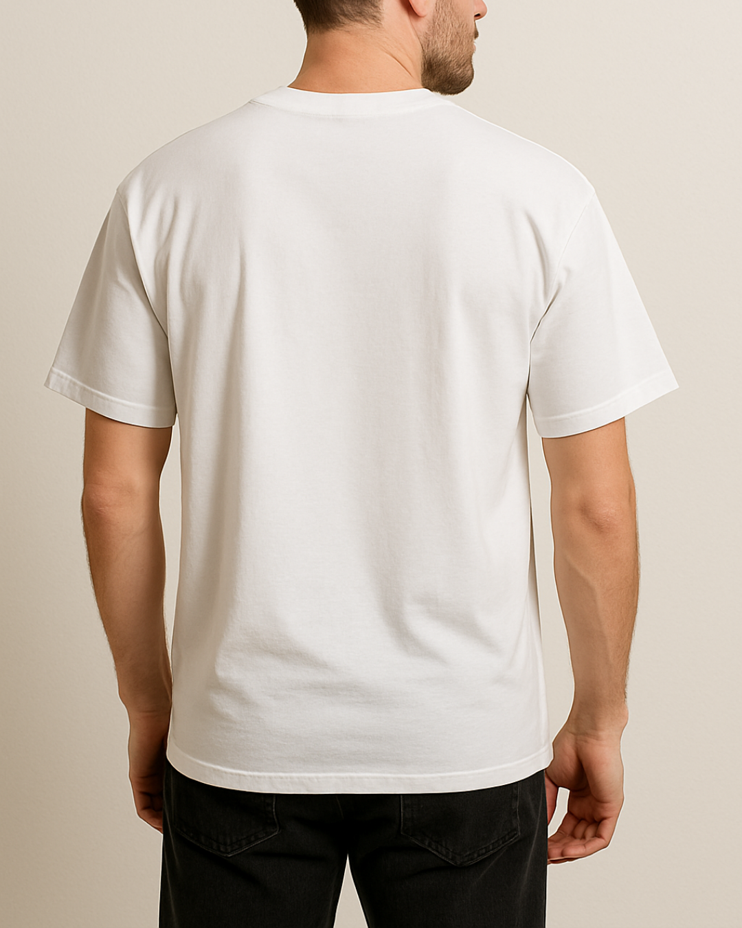 K. Atatürk İmzası ve Gözleri Baskıılı T-Shirt - Görsel 3