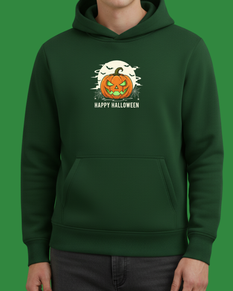Happy Hallowen/ Balkabağı Baskılı Sweatshirt - Görsel 6