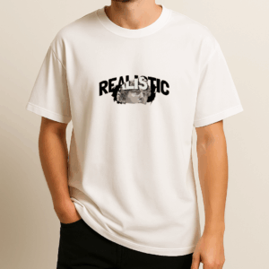 Realistic Baskılı T-Shirt