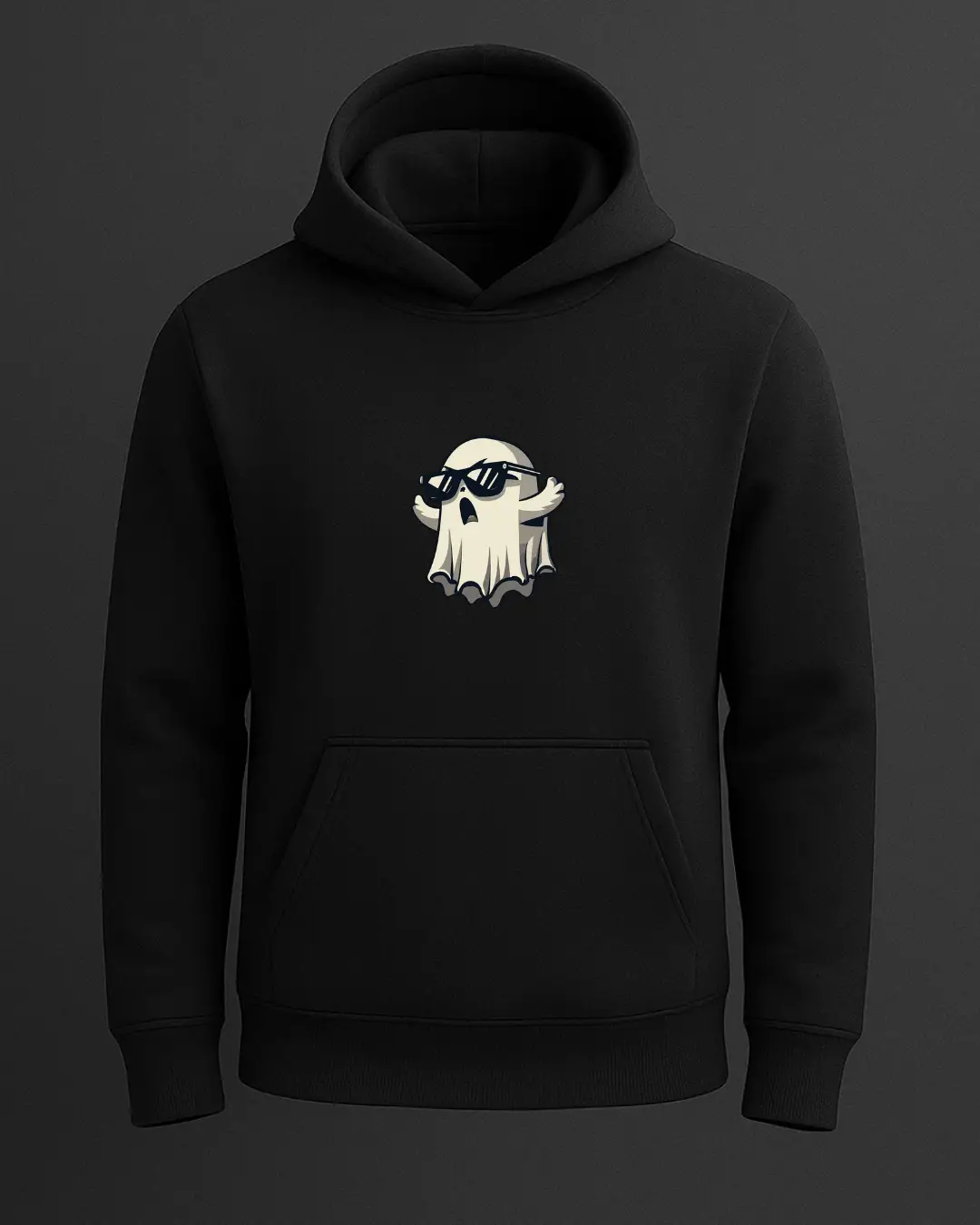 Gost Baskılı Sweatshirt