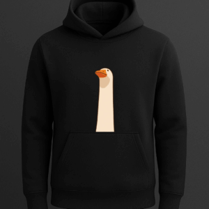 Ördek Baskılı Sweatshirt