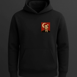 Atatürk Portresi Tasarımlı Baskılı  Sweatshirt