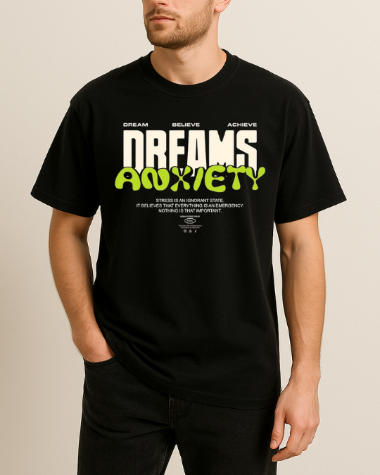 Dream Anxiety Baskılı T-Shirt