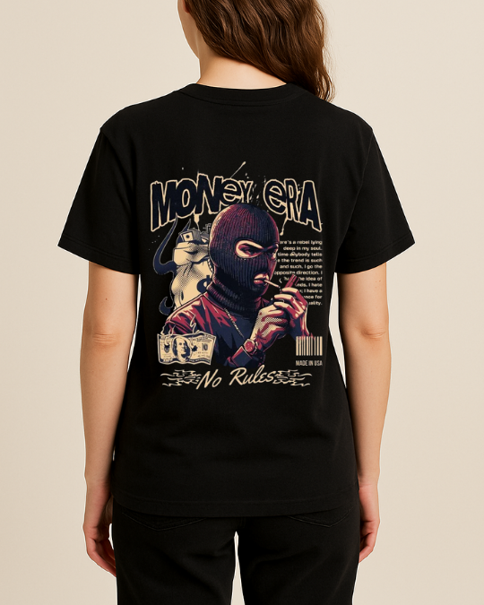Money Era Baskılı T-Shirt - Görsel 9
