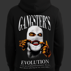 Gangster Baskılı Sweatshirt