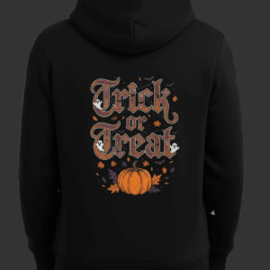 Trick or Treat Baskılı Hallowen Sweatshirt