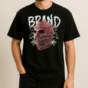 Brand Baskılı T-Shirt