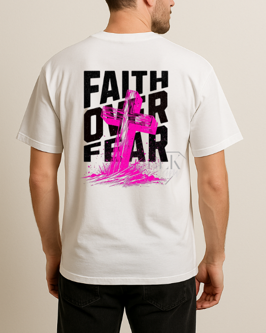 Faith Baskılı T-Shirt - Görsel 3