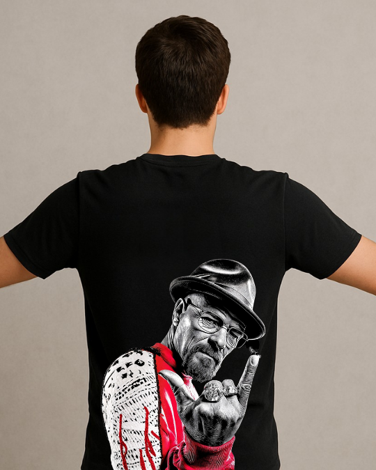 Heisenberg Baskılı T-Shirt - Görsel 6