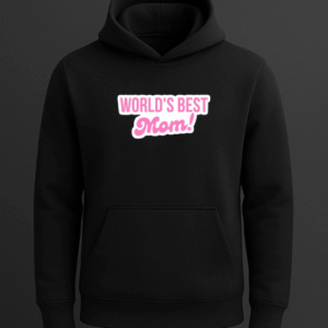 World Best Mom Baskılı Sweatshirt