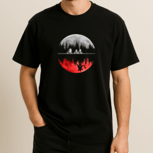 Stranger Things Baskılı T-Shirt