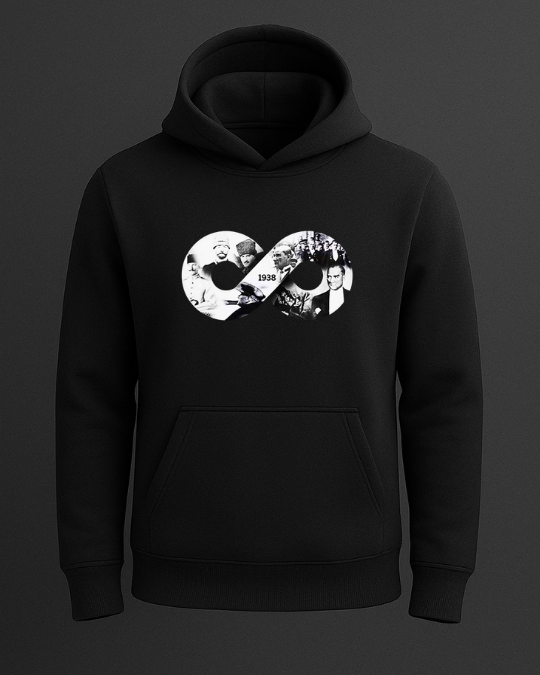 1938 Sonsuzluk İşareti Baskılı Sweatshirt