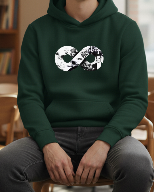 1938 Sonsuzluk İşareti Baskılı Sweatshirt - Görsel 12