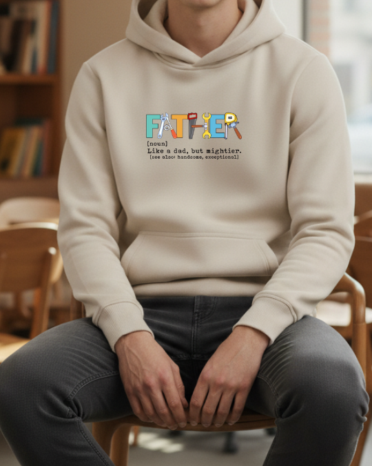 Father Baskılı Sweatshirt - Görsel 18