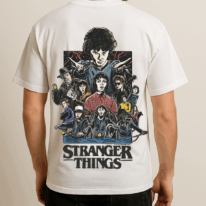 Stranger Things Baskılı T-Shirt