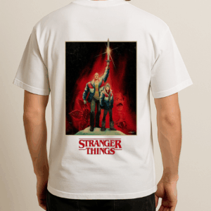 Stranger Things Baskılı T-Shirt