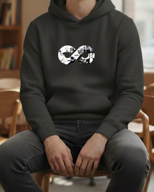 1938 Sonsuzluk İşareti Baskılı Sweatshirt - Görsel 24