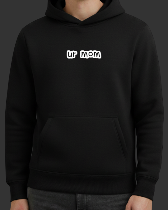 Ur Mom Baskılı Sweatshirt - Görsel 4