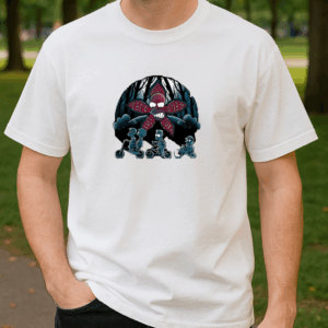 Stranger Things Baskılı T-Shirt