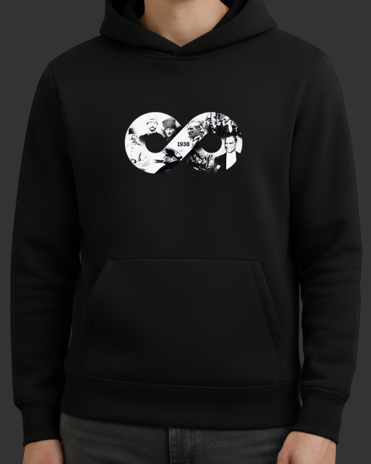 1938 Sonsuzluk İşareti Baskılı Sweatshirt - Görsel 4