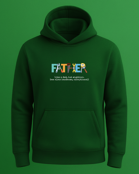 Father Baskılı Sweatshirt - Görsel 8
