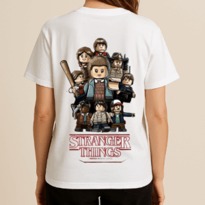 Stranger Things Baskılı T-Shirt