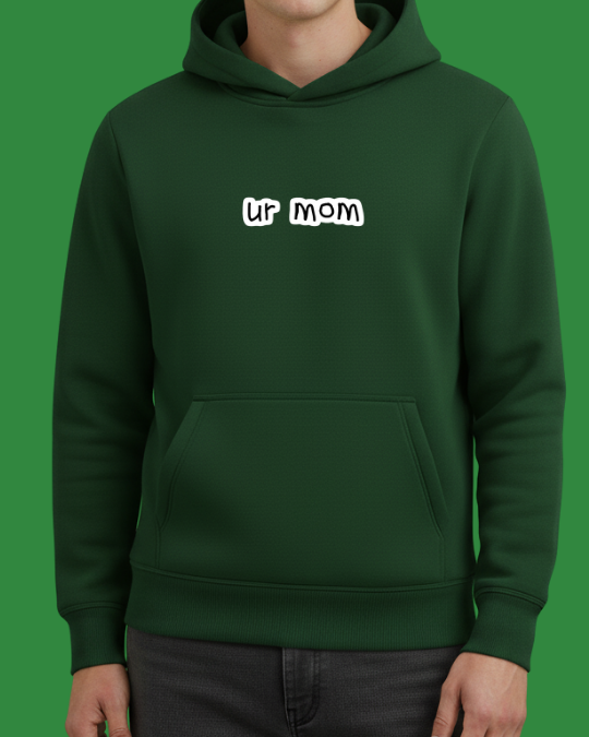 Ur Mom Baskılı Sweatshirt - Görsel 10