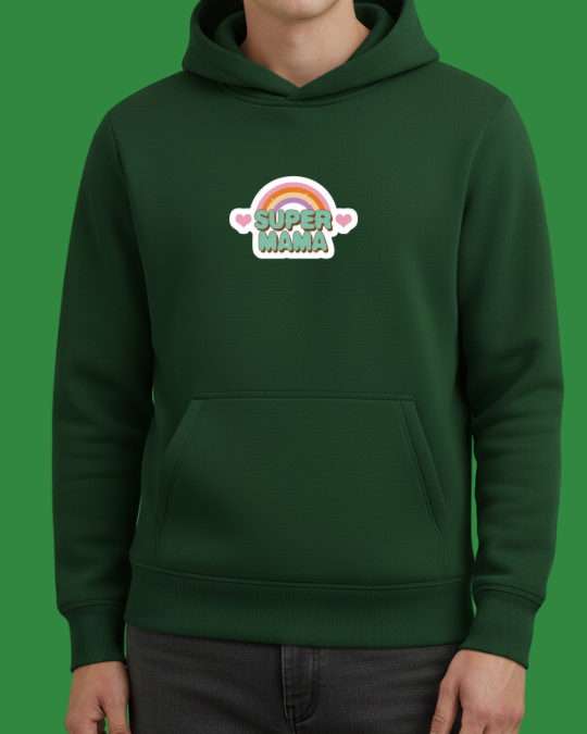 Süper Mama Baskılı Sweatshirt - Görsel 25