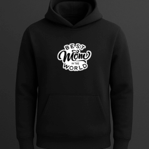 Best Mom On The World Baskılı Sweatshirt