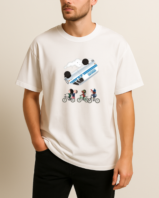 Stranger Things Baskılı T-Shirt - Görsel 2