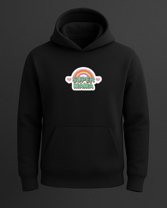 Süper Mama Baskılı Sweatshirt - Görsel 17