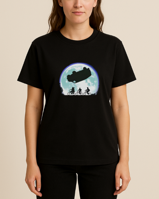 Stranger Things Baskılı T-Shirt - Görsel 11